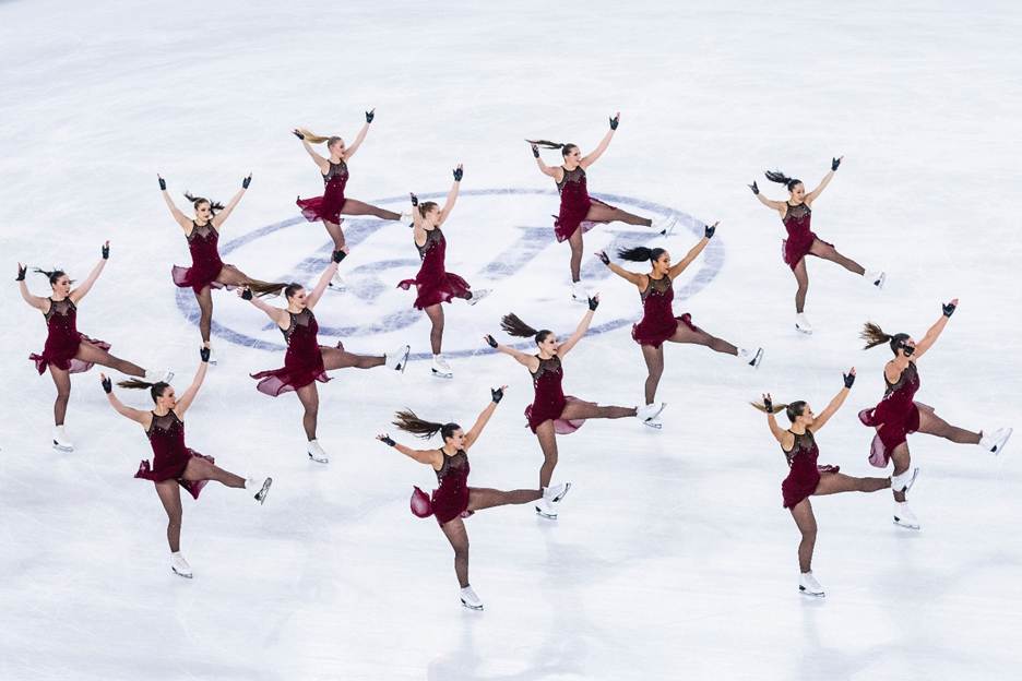 A group of women on iceAI-generated content may be incorrect.