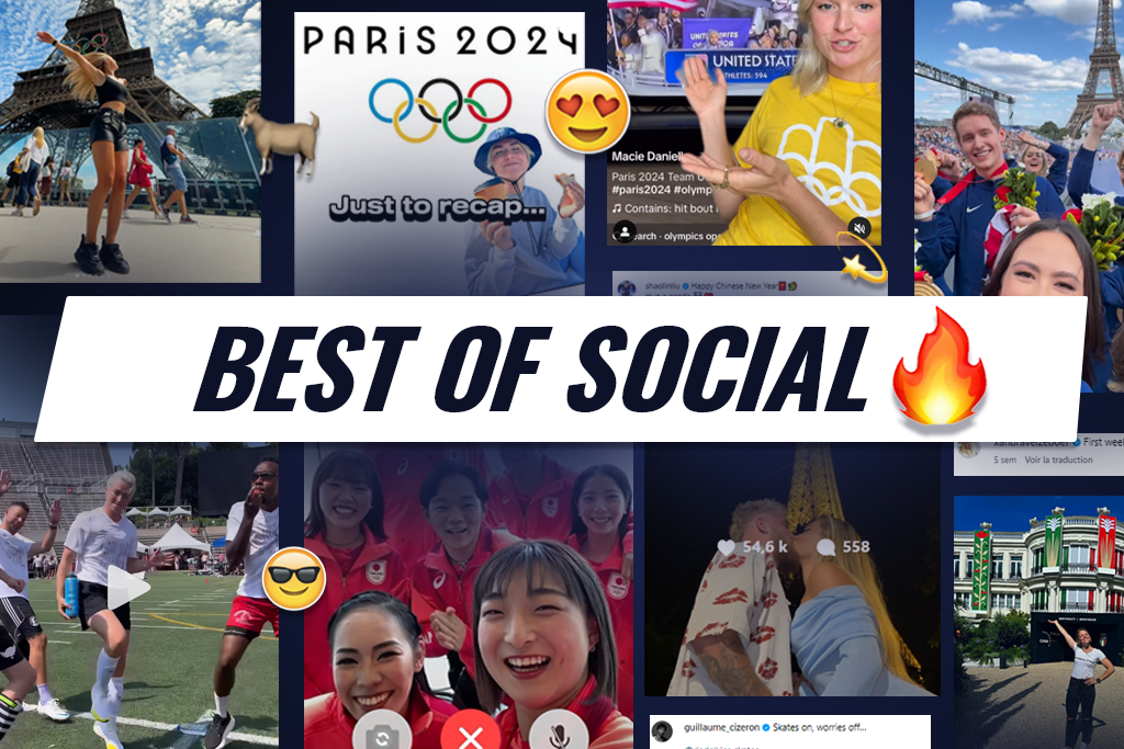 Best of socials. Olympics