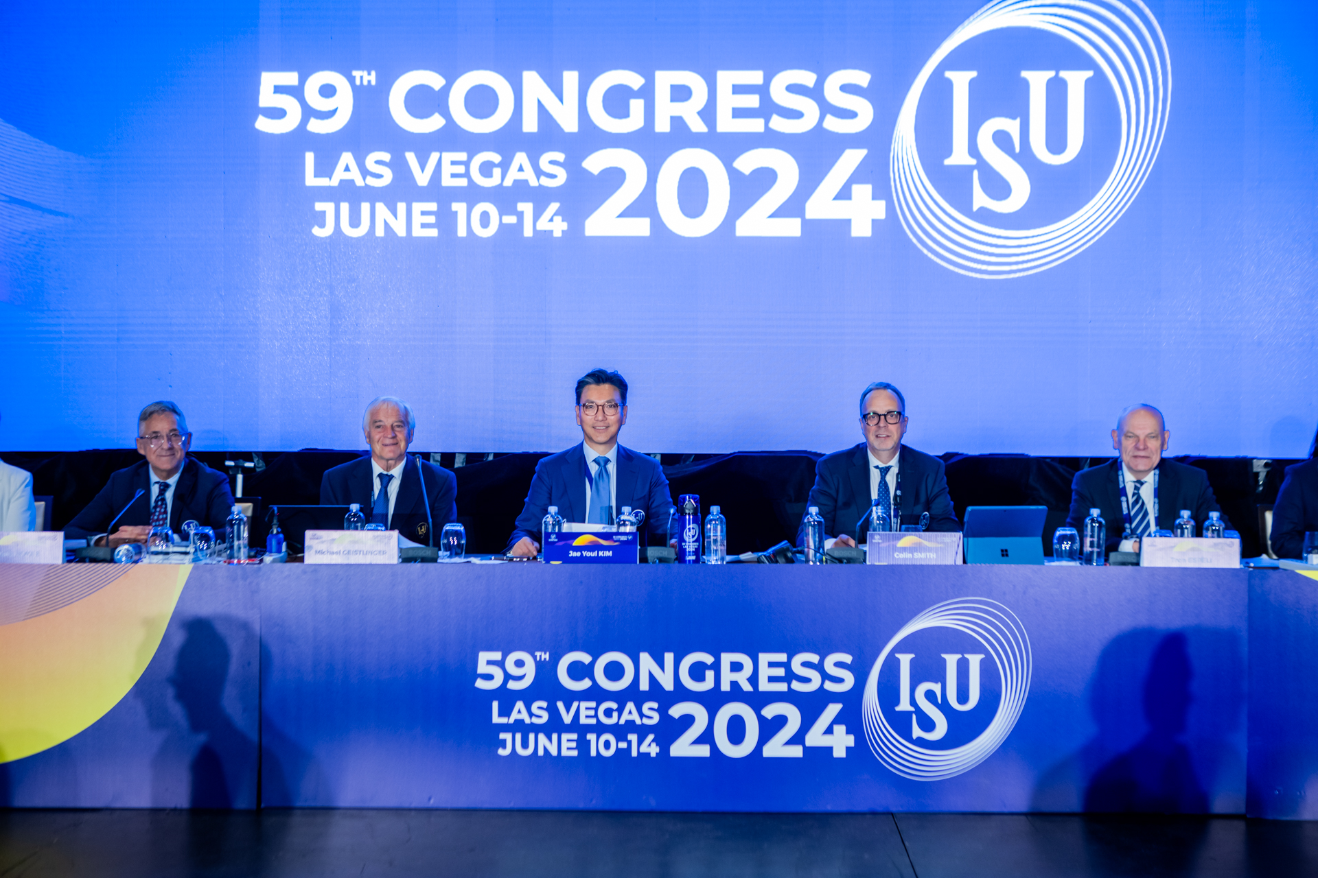 ISU Congress 2024 Day 2 ISU President ISU Director General Council (2)