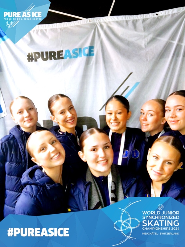 ISU World Junior Synchro Pure as Ice 2024