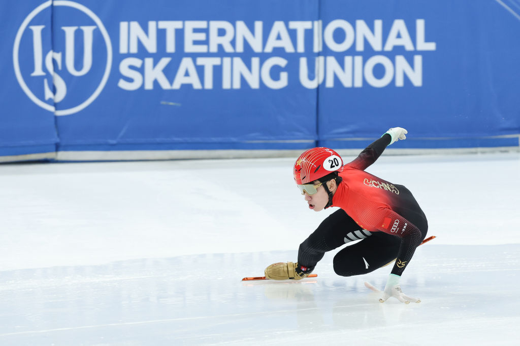 Lin Xiaojun ISU World Cup Short Track Beijing  2023 ISU 1842802907