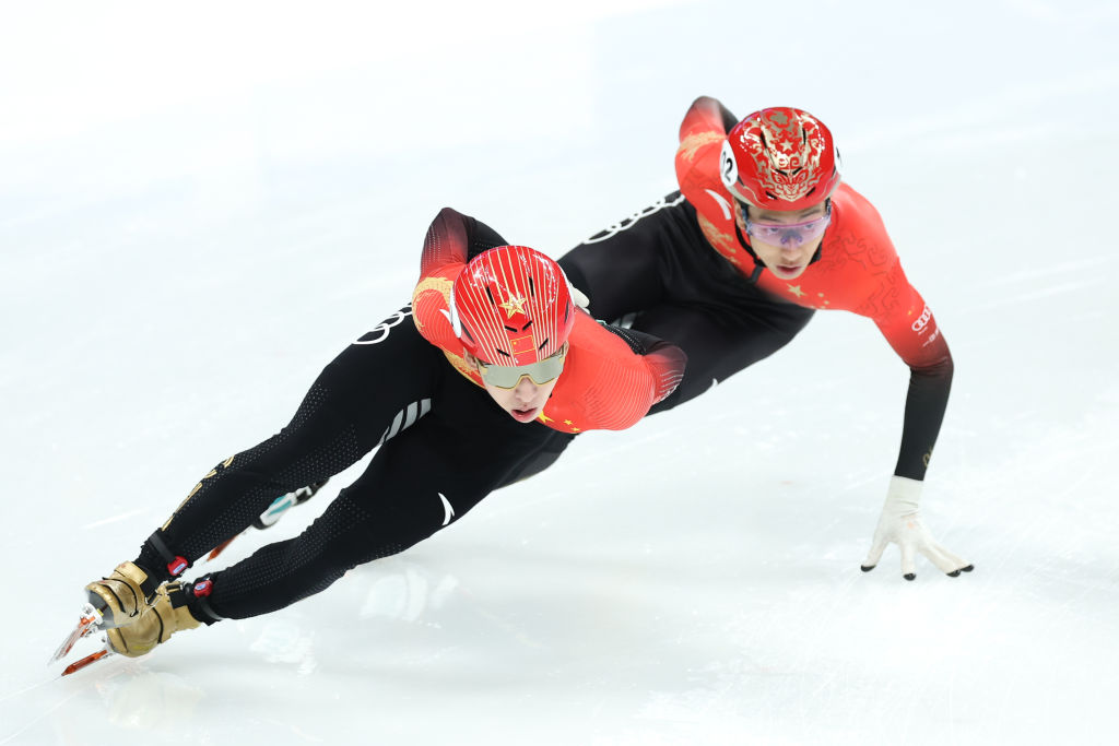 Sun Long  Lin Xiaojun ISU World Cup Short Track Beijing 2023 ISU  1846173945