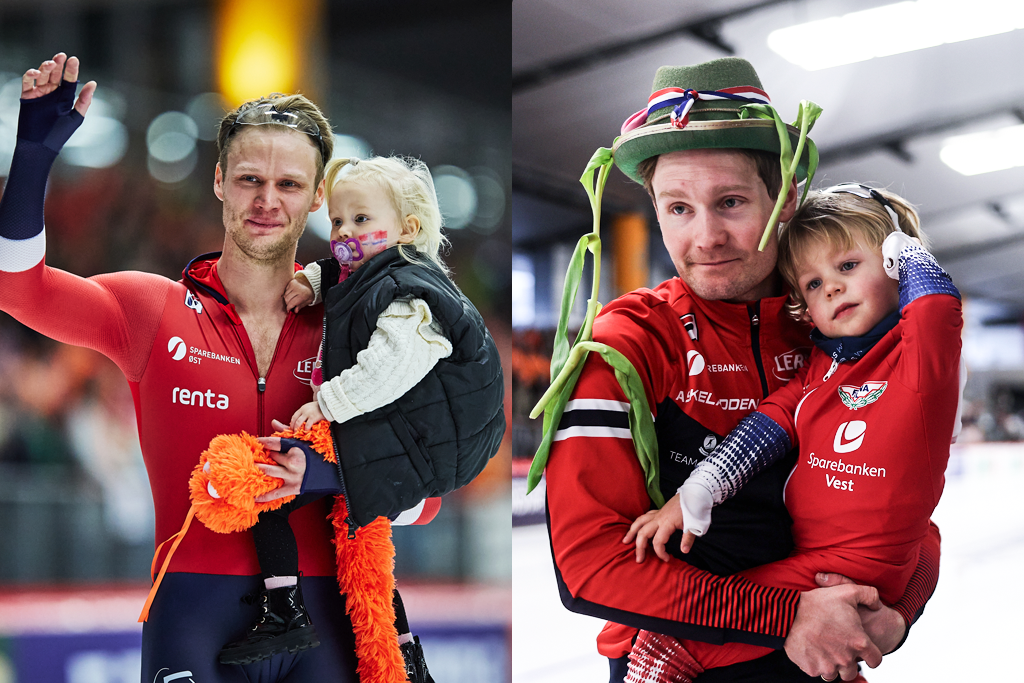 Havard Lorentzen Sverre Pedersen (NOR) ISU World Championships 2024 Inzell (GER) ISU