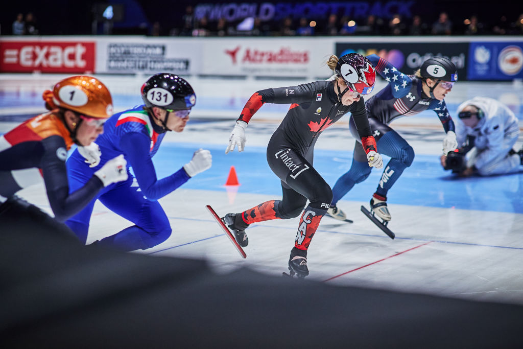 Kim Boutin (CAN)  ISU World Short Track Speed Skating Championships 2024 Rotterdam(NED) ISU 2088927981 (1)