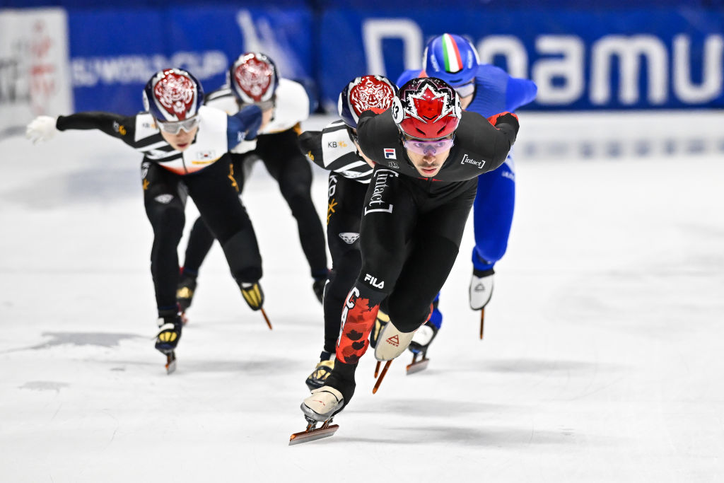 William Dandjinou (CAN)  ISU World Cup Short Track 2023 Montreal (CAN) ISU 1739441572