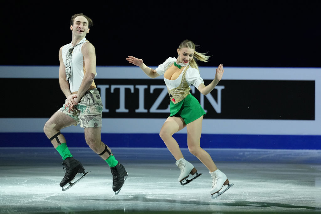 Anastasiia Metelkina and Luka Berulava GettyImages 2055040302