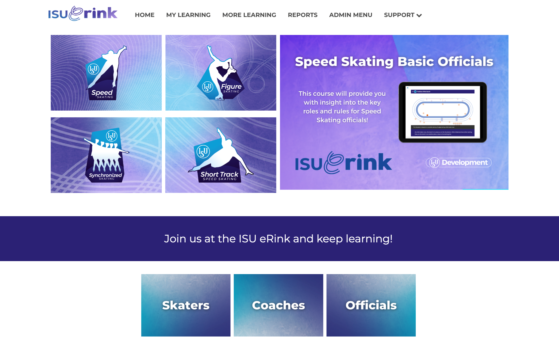 eRink Landing Page