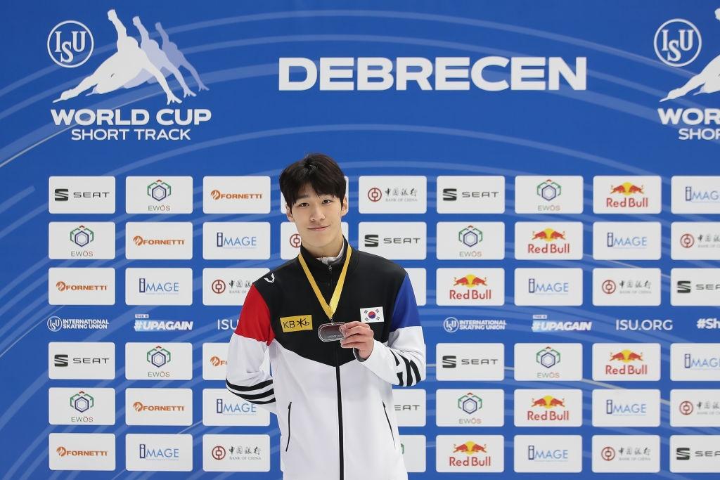 Ziwei Ren(CHN) and Hyojun Lim(JOR)  PyeongChang 2018 Winter Olympic Games Gangneung(KOR) @ Maddie Meyer 922891638