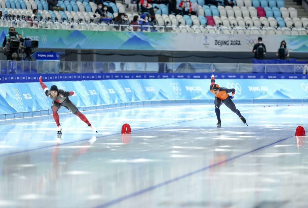 Kai Verbij Laurent Dubreuil 2022 Winter Olympics Beijing, China ANP 1238584048